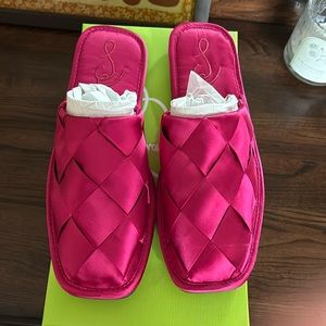 Silk slippers